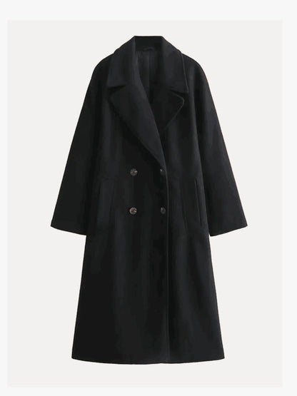 LeRoxy | Mijn LeRoxy | Elegante Wollen Trenchcoat | Stijlvolle Winterjas voor Dames