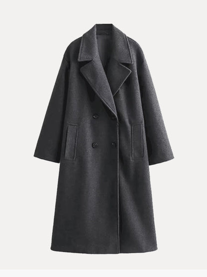 LeRoxy | Mijn LeRoxy | Elegante Wollen Trenchcoat | Stijlvolle Winterjas voor Dames
