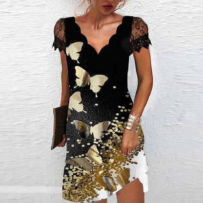 LeRoxy | Elegante jurk met prachtige details