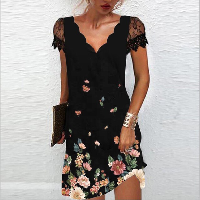 LeRoxy | Elegante jurk met prachtige details