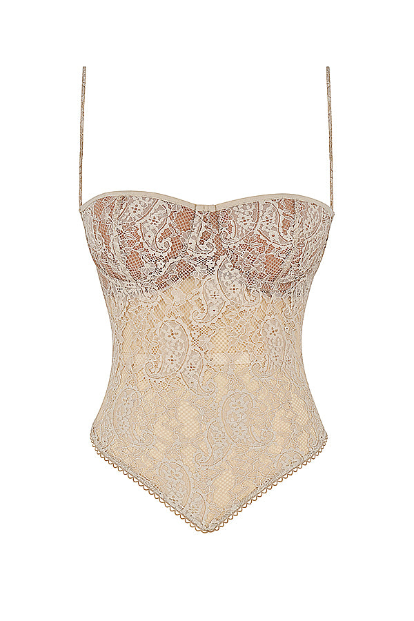 LeRoxy | legante Kanten Bustier-Top met Verfijnde Details | Luxe Lingerie