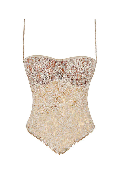 LeRoxy | legante Kanten Bustier-Top met Verfijnde Details | Luxe Lingerie