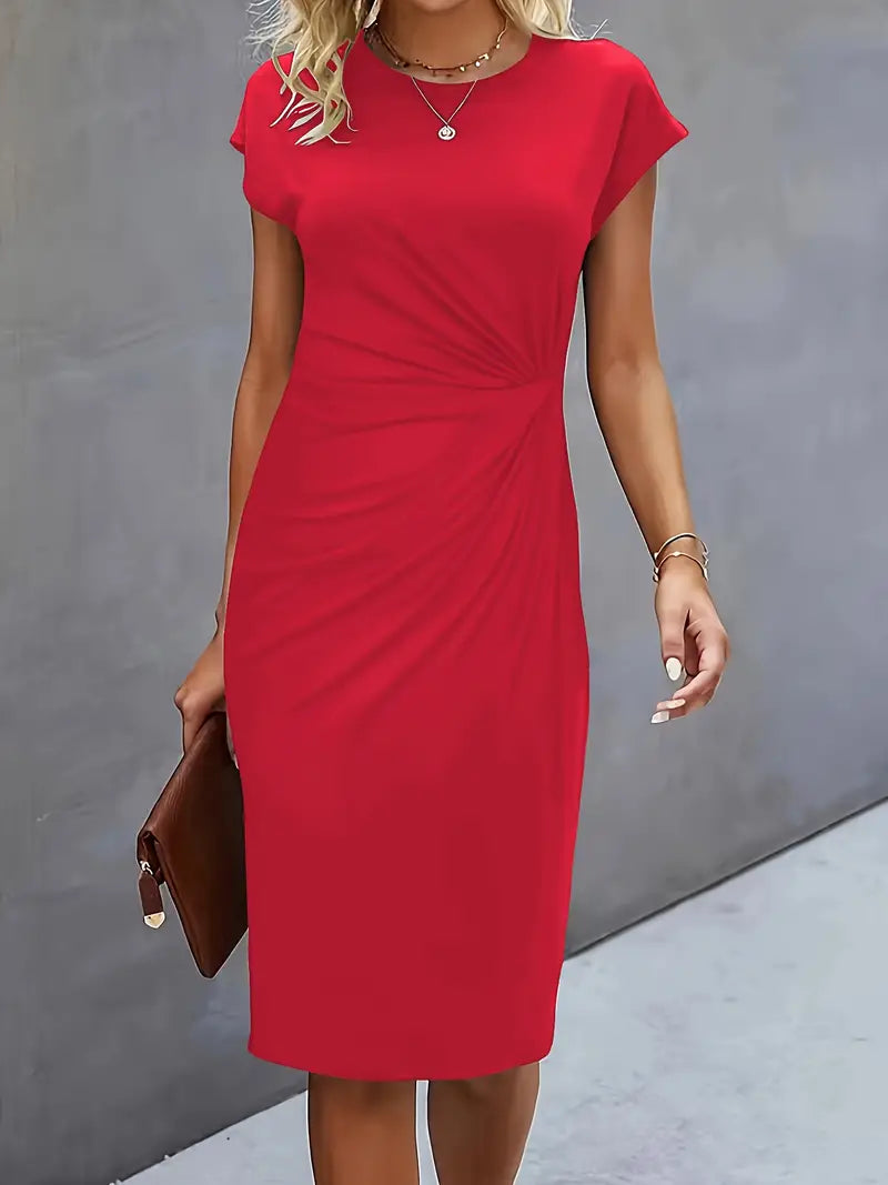 LeRoxy | Tijdloze Midi Jurk voor Dames | Elegant en Veelzijdig