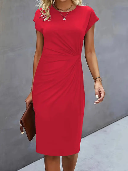 LeRoxy | Tijdloze Midi Jurk voor Dames | Elegant en Veelzijdig