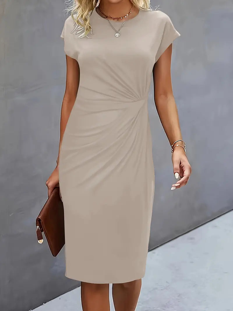 LeRoxy | Tijdloze Midi Jurk voor Dames | Elegant en Veelzijdig