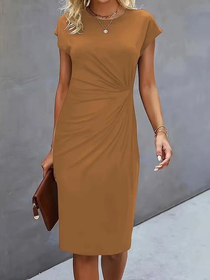 LeRoxy | Tijdloze Midi Jurk voor Dames | Elegant en Veelzijdig