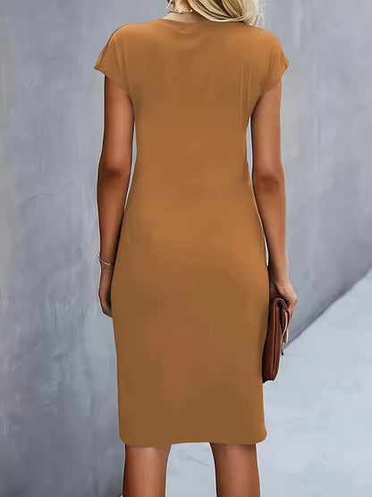 LeRoxy | Tijdloze Midi Jurk voor Dames | Elegant en Veelzijdig