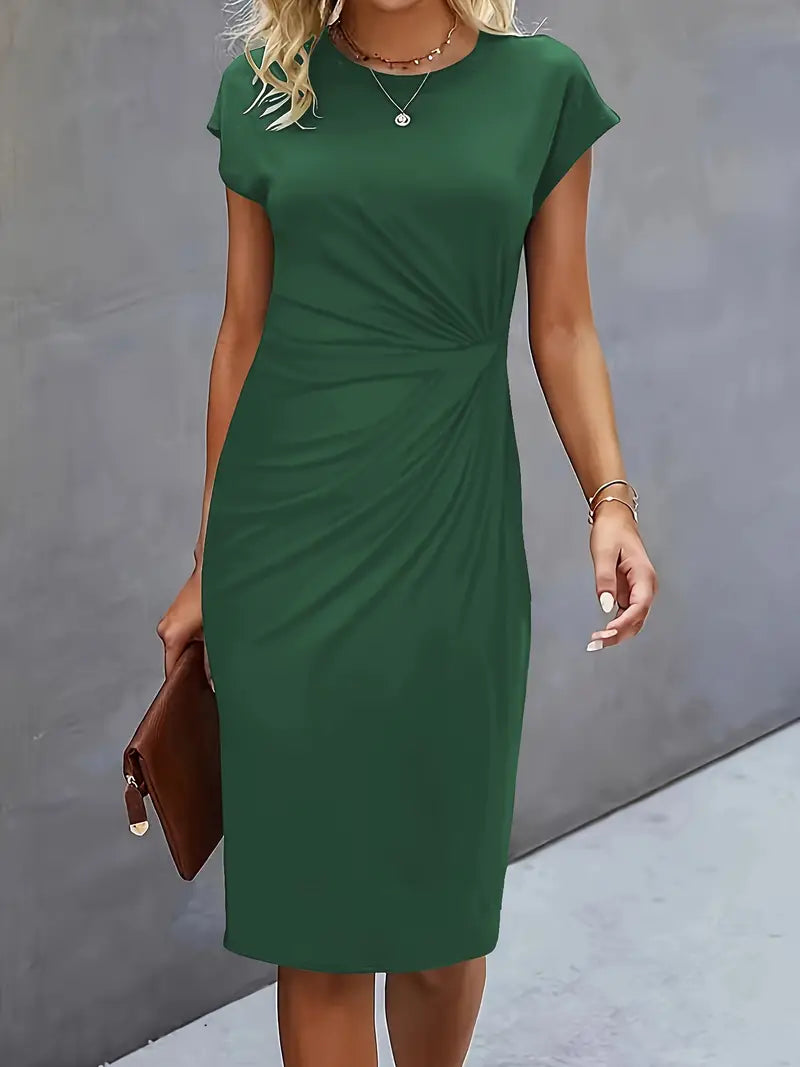 LeRoxy | Tijdloze Midi Jurk voor Dames | Elegant en Veelzijdig