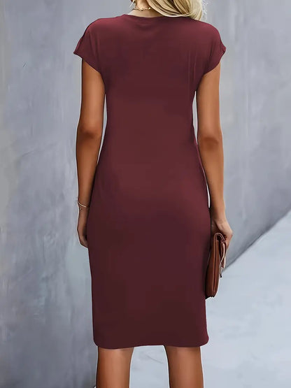 LeRoxy | Tijdloze Midi Jurk voor Dames | Elegant en Veelzijdig