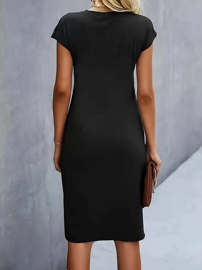 LeRoxy | Tijdloze Midi Jurk voor Dames | Elegant en Veelzijdig