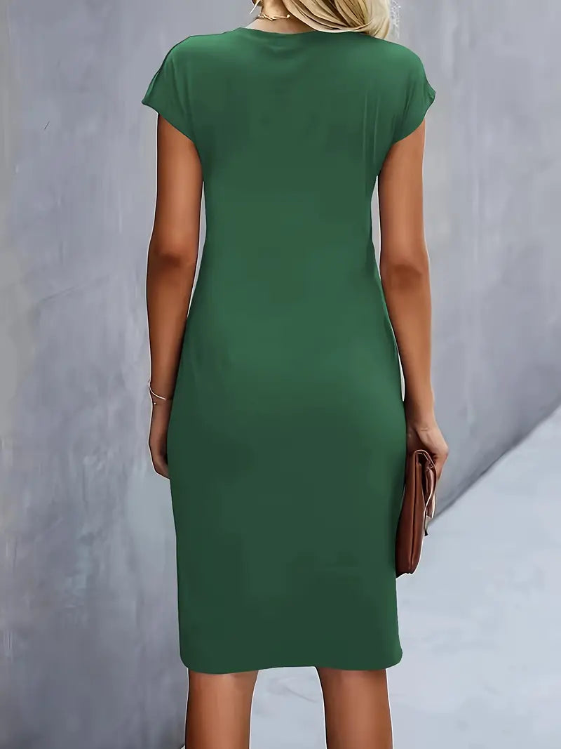 LeRoxy | Tijdloze Midi Jurk voor Dames | Elegant en Veelzijdig