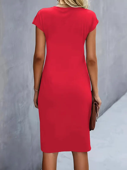 LeRoxy | Tijdloze Midi Jurk voor Dames | Elegant en Veelzijdig