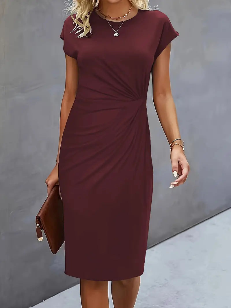 LeRoxy | Tijdloze Midi Jurk voor Dames | Elegant en Veelzijdig
