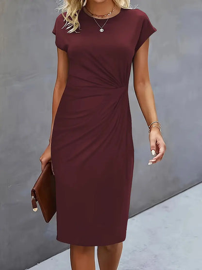 LeRoxy | Tijdloze Midi Jurk voor Dames | Elegant en Veelzijdig