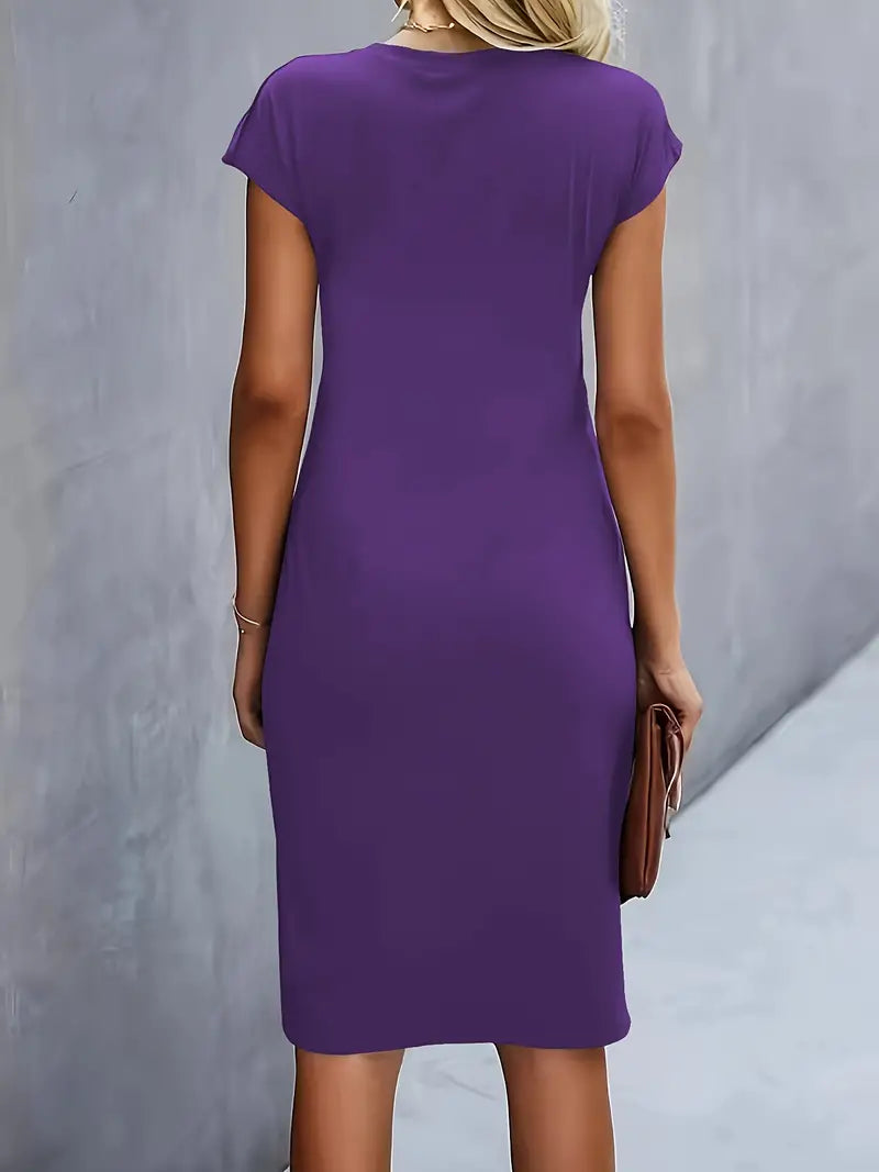 LeRoxy | Tijdloze Midi Jurk voor Dames | Elegant en Veelzijdig