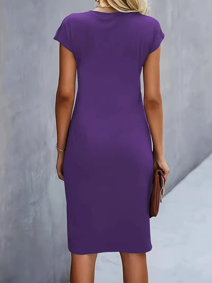 LeRoxy | Tijdloze Midi Jurk voor Dames | Elegant en Veelzijdig