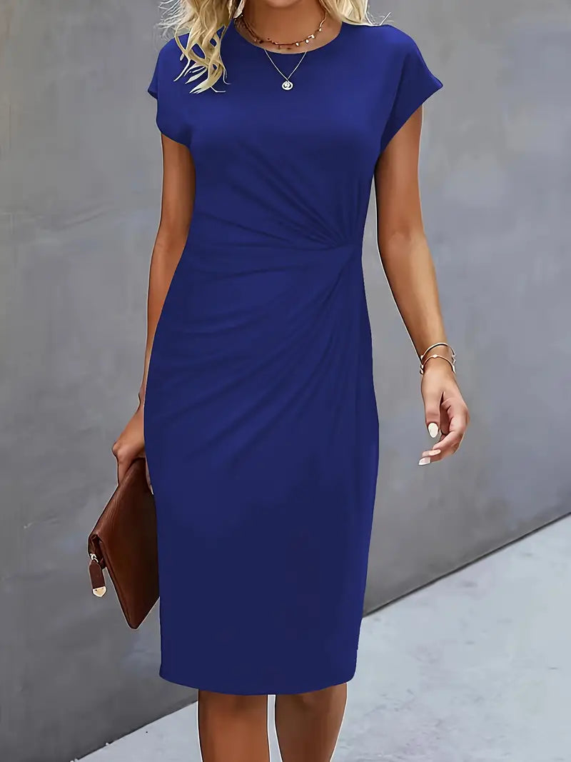 LeRoxy | Tijdloze Midi Jurk voor Dames | Elegant en Veelzijdig