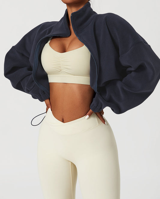 LeRoxy | Dames Cropped Pullover Trui | Blauw