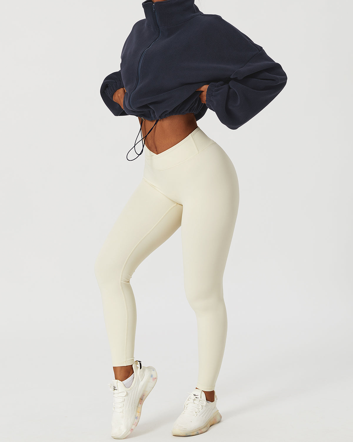 LeRoxy | Dames Cropped Pullover Trui | Blauw