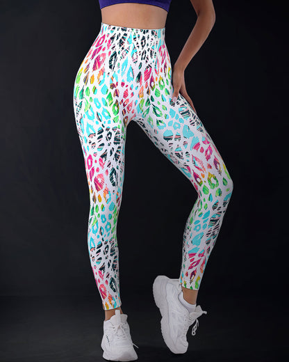 LeRoxy | Leopard Leggings | Comfort en Stijl met Dierlijke Print voor Actieve Vrouwen