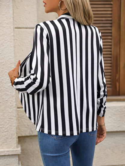 LeRoxy| Blazer - Stijlvolle Gestreepte Blazer voor Dames | Perfect voor Elke Gelegenheid