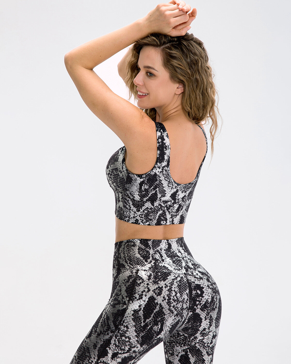 LeRoxy | Metallic Sport-BH | Zwart | Comfortabele & Stijlvolle Sportbeha