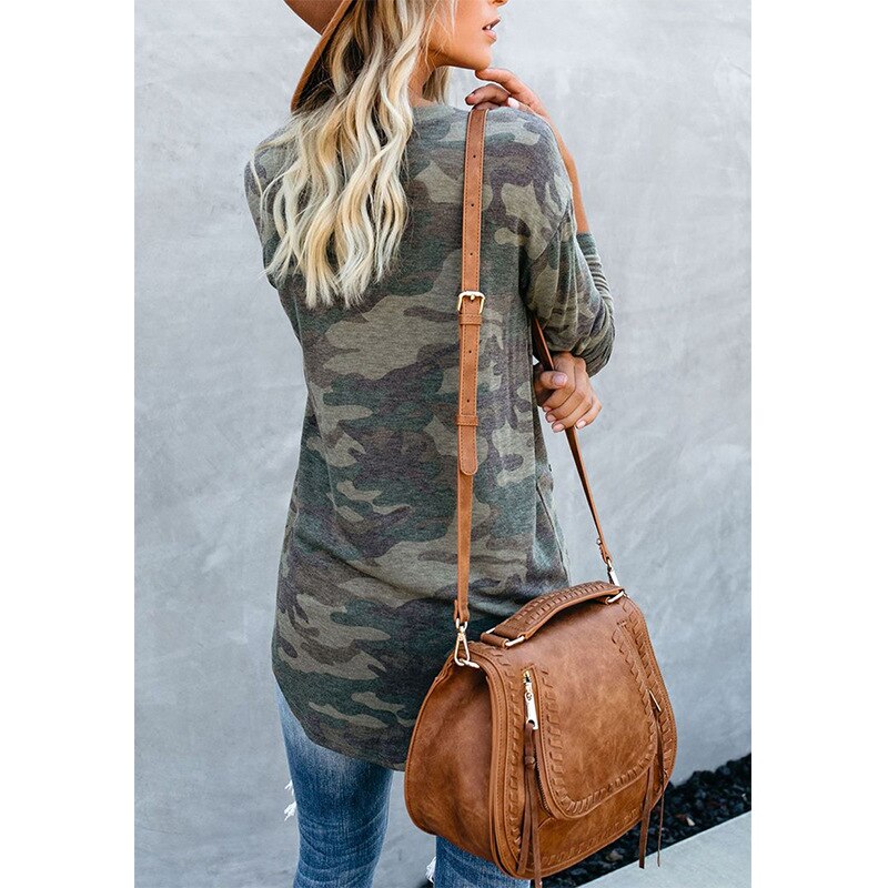 LeRoxy | Wilderness Defender | Ademend Camouflage Comfort Shirt voor Lente & Zomer Outdoor Avonturen