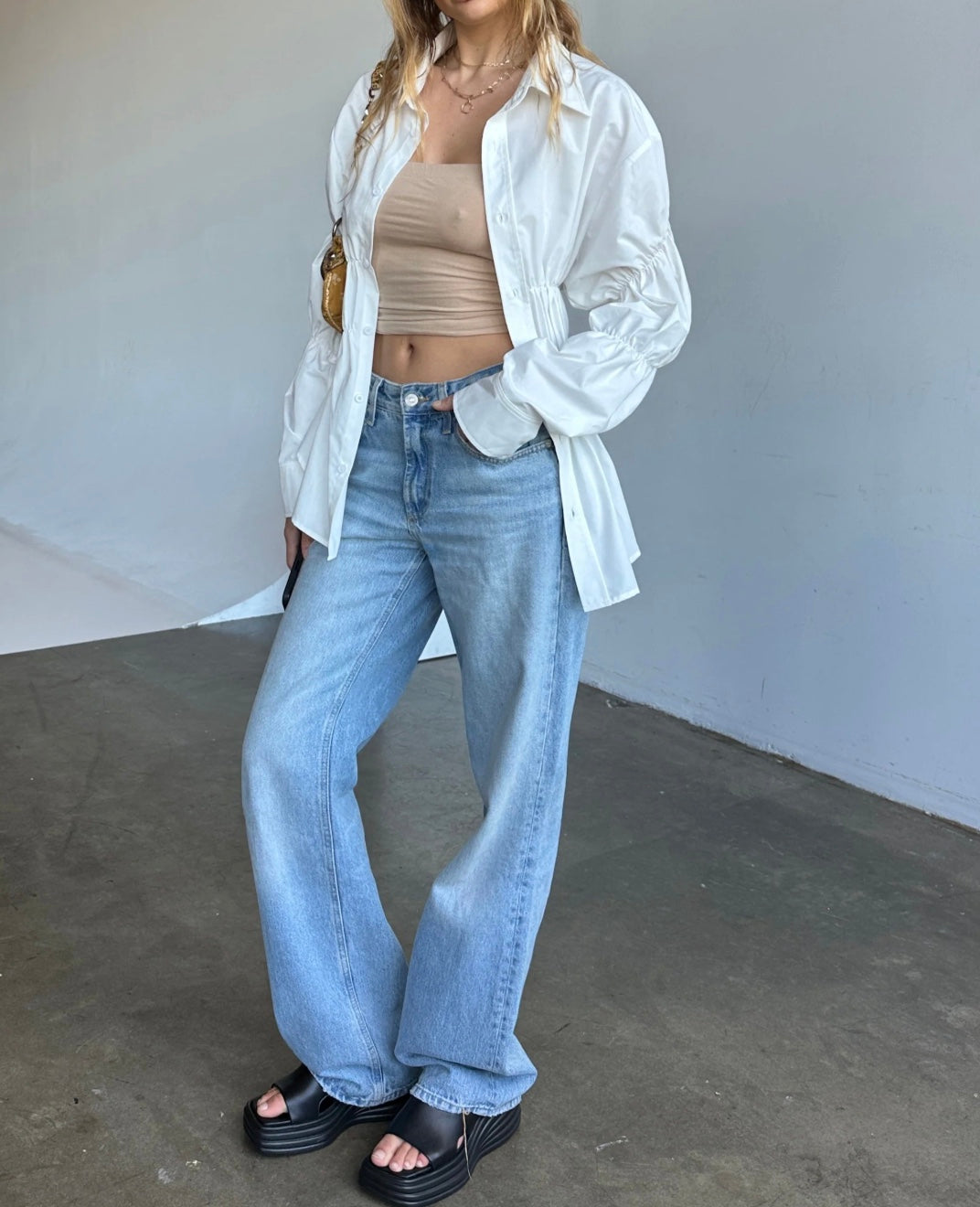 LeRoxy | Stijlvolle LILO Scrunched Blouse|  Perfecte Top voor Elke Gelegenheid
