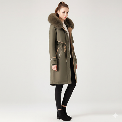 LeRoxy | Gezellige Capuchonjas voor Dames | Warme Winterjas met Capuchon