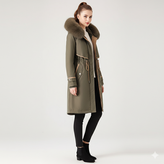LeRoxy | Gezellige Capuchonjas voor Dames | Warme Winterjas met Capuchon