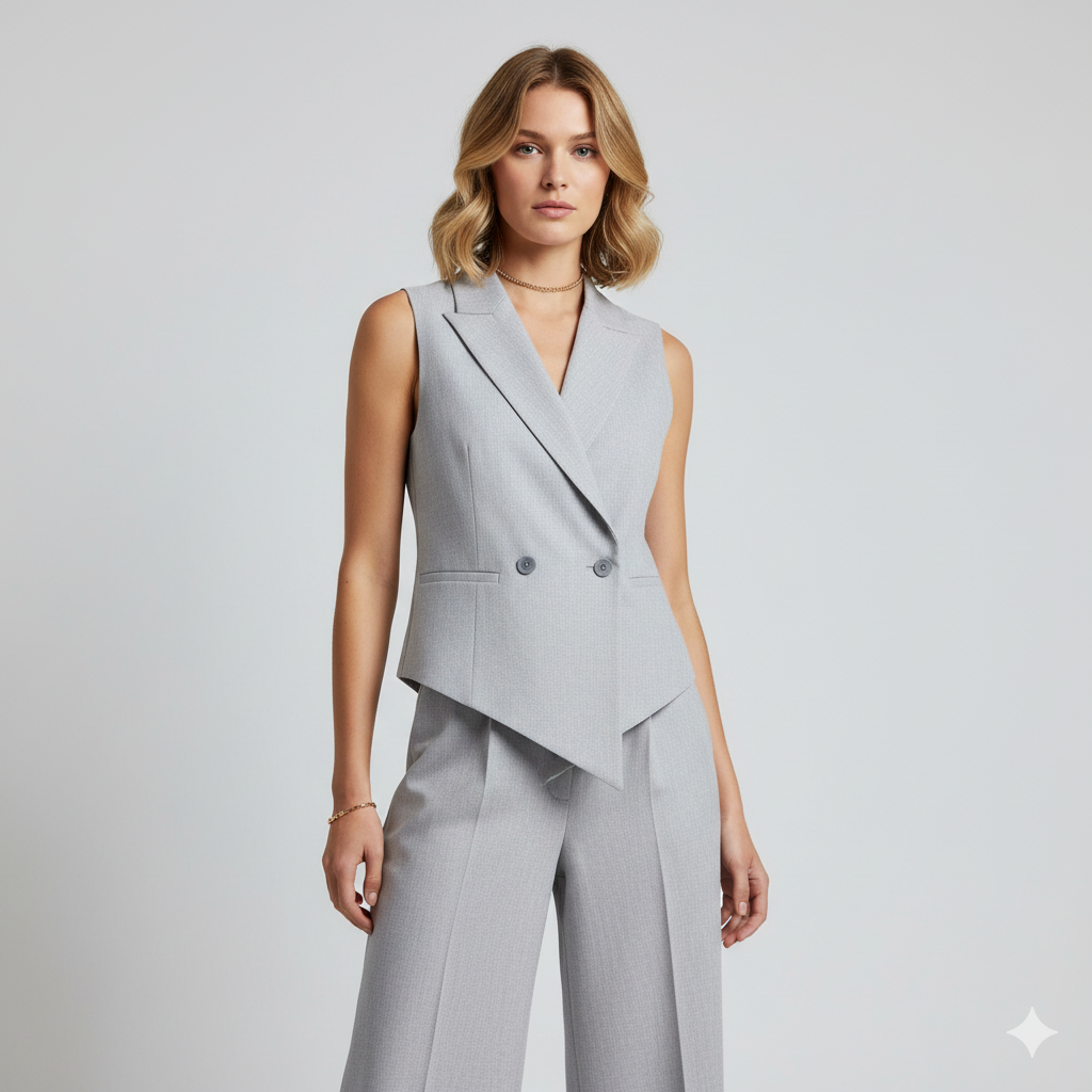 LeRoxy Jumpsuit met Reverskraag in Effen Kleur - Stijlvol en Comfortabel