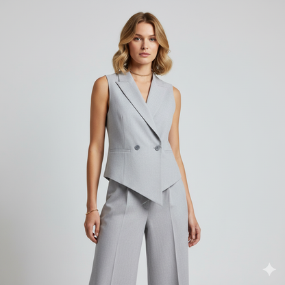 LeRoxy Jumpsuit met Reverskraag in Effen Kleur - Stijlvol en Comfortabel