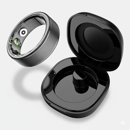 LeRoxy | Health Ring | Slimme Gezondheidsring met Stijlvolle Fitness- en Wellnessmonitor