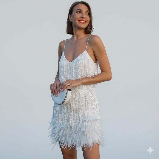 LeRoxy | Elegante Dames Cocktailjurk met Flatterende Pasvorm | Perfect voor Feestelijke Gelegenheden