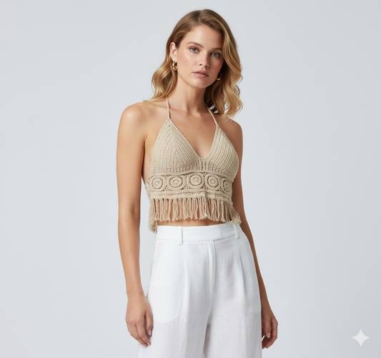 LeRoxy | Naadloze Crop Top Bra | Comfortabele Sportieve BH met Perfecte Pasvorm