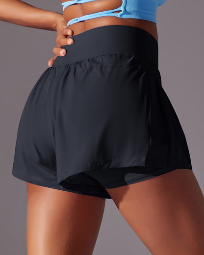 LeRoxy | Active Shorts | Zwart | Comfortabele en Stijlvolle Sportkleding