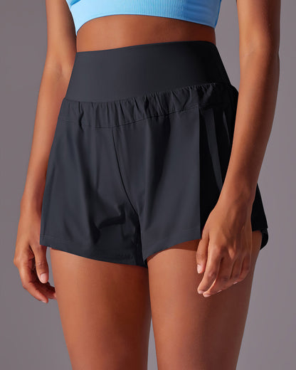 LeRoxy | Active Shorts | Zwart | Comfortabele en Stijlvolle Sportkleding