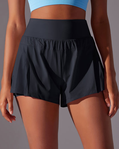 LeRoxy | Active Shorts | Zwart | Comfortabele en Stijlvolle Sportkleding