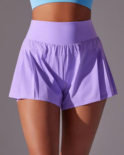LeRoxy | Active Shorts | Stijlvolle Paarse Sportbroek voor Vrouwen