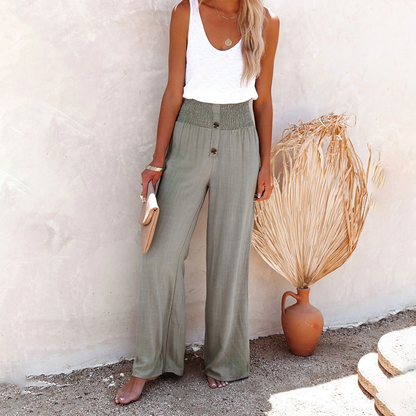 LeRoxy Broek met Hoge Taille – Trendy en Comfortabel voor Elke Gelegenheid