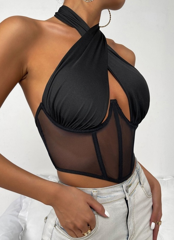 LeRoxy | Top | Laat je schouders stralen in deze flatterende dames top