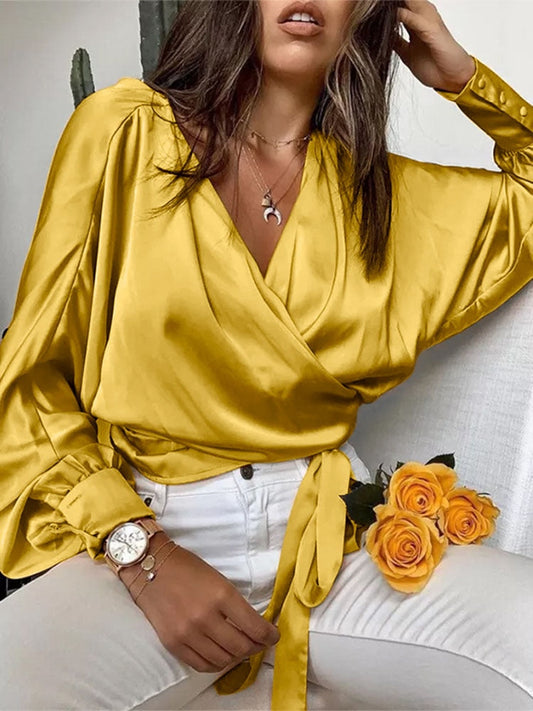 LeRoxy | Elegante Rozemarijns Blouse voor Dames | Stijlvolle Blouse voor Elke Gelegenheid