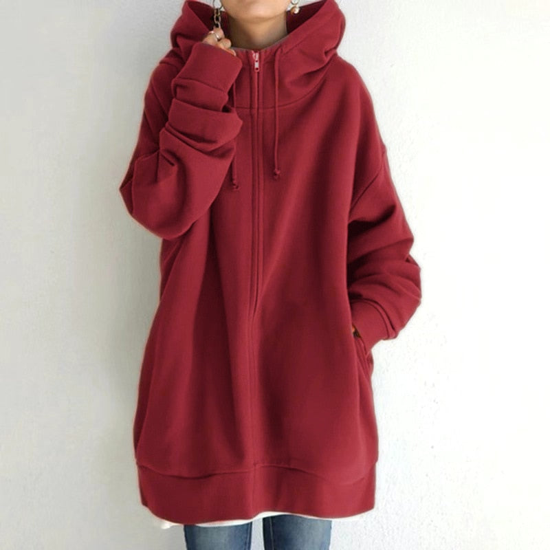 LeRoxy | Oversized winter hoodie met capuchon