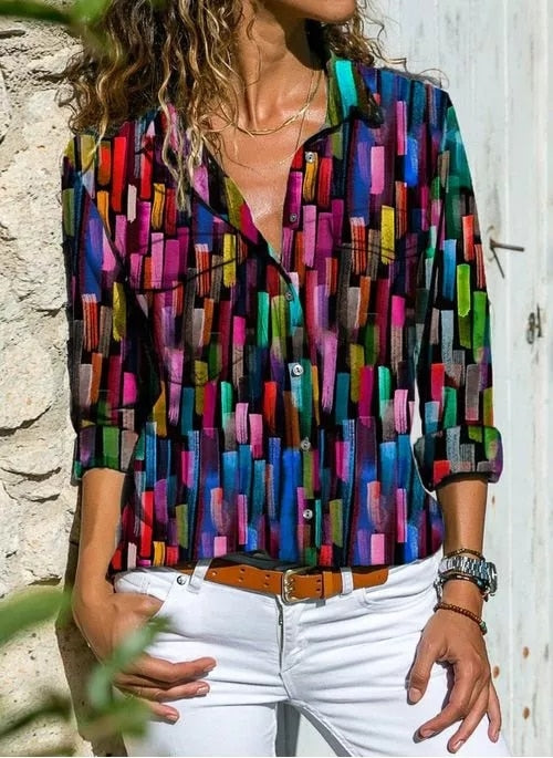 LeRoxy | LeRoxy Blouse | Elegante Damesblouse met Luxe Pasvorm