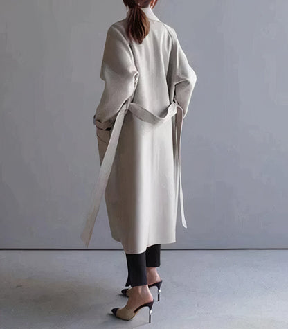LeRoxy | Lange Wollen Jas voor Dames | Stijlvolle & Warme Winterjas | LeRoxy Collectie