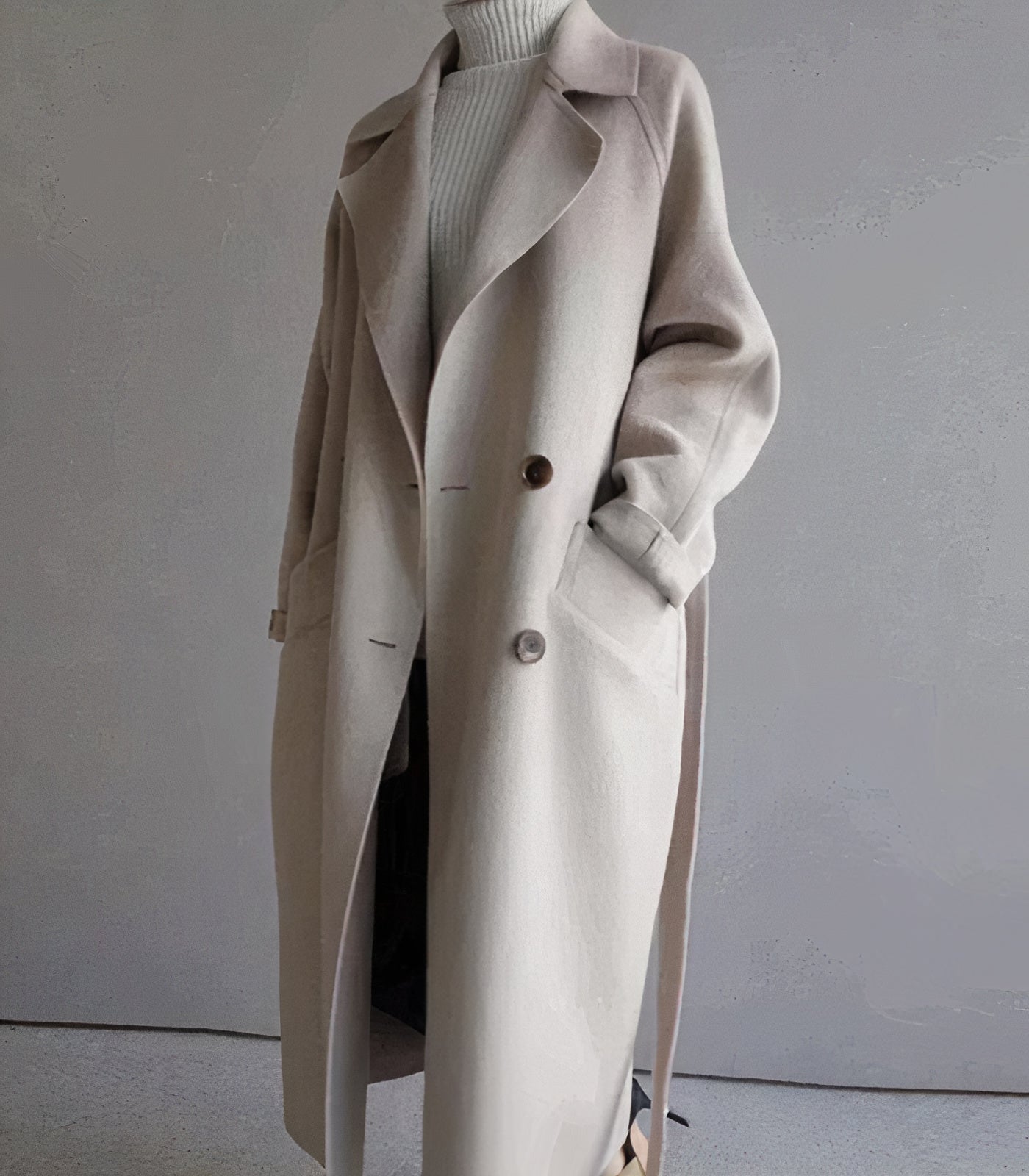 LeRoxy | Lange Wollen Jas voor Dames | Stijlvolle & Warme Winterjas | LeRoxy Collectie