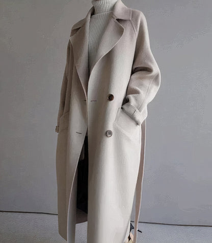 LeRoxy | Lange Wollen Jas voor Dames | Stijlvolle & Warme Winterjas | LeRoxy Collectie