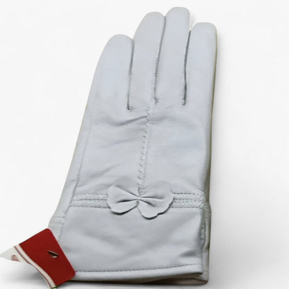 LeRoxy | Luxe Leren Handschoenen voor Dames | Warme en Elegante Winterhandschoenen