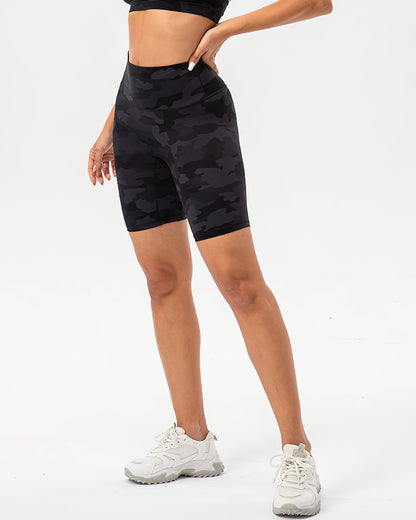 LeRoxy | Camo Korte Broek | Zwart: Stijlvolle en Comfortabele Camo Korte Broek voor Mannen