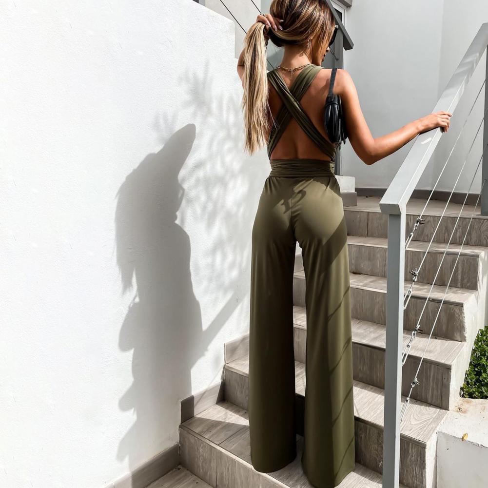 LeRoxy | Stijlvolle Zomerse Jumpsuit met Tailleband | Perfect voor de Zomer